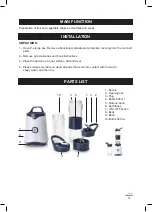 Preview for 37 page of Lacor Mix & Go 69382 Instructions For Use And Maintenance Manual