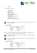 Preview for 9 page of LaCoSys SMART PICKER SERIES User Manual