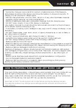 Preview for 11 page of LAEGENDARY THUNDER Manual