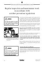 Preview for 50 page of Lagler UNICO Operating Instructions Manual