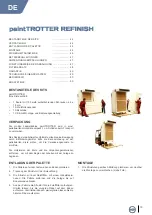 Preview for 46 page of Lagos paintTROTTER REFINISH Mounting Instruction And User Manual