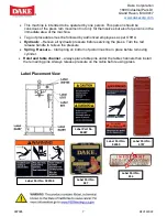 Preview for 8 page of Laguna Tools DAKE 150H Instruction Manual