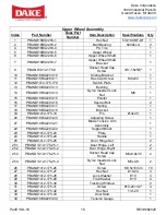 Preview for 18 page of Laguna Tools Dake VDL-18 Instructional Manual