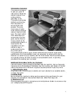 Preview for 7 page of Laguna Tools MPLAN1510-0120 Manual