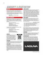 Preview for 45 page of laguna 37x2 Owner'S Manual