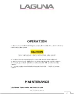 Preview for 26 page of laguna XFLUX5 Manual