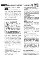 Preview for 16 page of Laica MikroPLASTIK-STOP Instructions And Guarantee