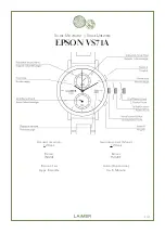 LAIMER Solar Movement EPSON VS71A Instruction Manual preview