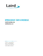 Preview for 1 page of Laird BTM420 User Manual