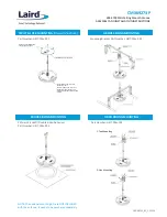 Preview for 2 page of Laird CMX69273P Assembly And Installation Instructions