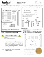 Lakeland Mills ALQ60 Queen Log Bed Manual preview