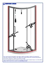 Preview for 10 page of Lakes COASTLINE ONE DOOR QUADRANT ENCLOSURE Installation & Maintenance