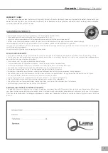 Preview for 5 page of LAMA Arena FA1200 User Manual