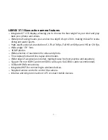 Preview for 3 page of Lamax Electronics X7.1 Naos Manual