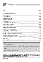 Preview for 94 page of Lamborghini Caloreclima 140 PM/2-E Installation And Maintenance Manual