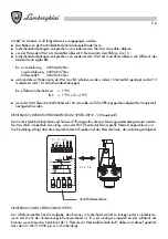 Preview for 116 page of Lamborghini Caloreclima 140 PM/2-E Installation And Maintenance Manual