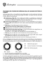 Preview for 121 page of Lamborghini Caloreclima 140 PM/2-E Installation And Maintenance Manual