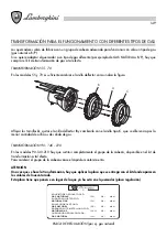 Preview for 149 page of Lamborghini Caloreclima 140 PM/2-E Installation And Maintenance Manual