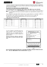 Preview for 99 page of Lamborghini Caloreclima ALHENA C Instructions For Use, Installation And Maintenance