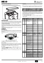 Preview for 13 page of Lamborghini Caloreclima AXE3D 32 Instructions For Use, Installation And Maintenance