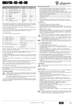 Preview for 45 page of Lamborghini Caloreclima ERA F23 Instructions For Use, Installation And Maintenance