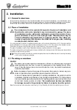 Preview for 10 page of Lamborghini Caloreclima iXinox 24C Instructions For Use, Installation And Maintenance