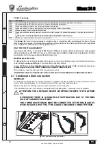 Preview for 20 page of Lamborghini Caloreclima iXinox 24C Instructions For Use, Installation And Maintenance