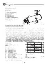 Preview for 48 page of Lamborghini Caloreclima PNZ 100 Assembly, Use, Maintenance Manual