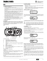 Preview for 11 page of Lamborghini Caloreclima TAURA D 24 MCA Instructions For Use, Installation And Maintenance