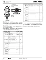 Preview for 14 page of Lamborghini Caloreclima TAURA D 24 MCA Instructions For Use, Installation And Maintenance