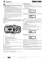 Preview for 20 page of Lamborghini Caloreclima TAURA D 24 MCA Instructions For Use, Installation And Maintenance