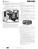 Preview for 40 page of Lamborghini Caloreclima TAURA D 24 MCA Instructions For Use, Installation And Maintenance