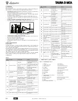 Preview for 52 page of Lamborghini Caloreclima TAURA D 24 MCA Instructions For Use, Installation And Maintenance