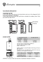 Preview for 22 page of Lamborghini Caloreclima XILO T 20 M W TOP U/IT User Manual