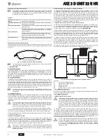 Preview for 4 page of LAMBORGHINI AXE 3 D UNIT 32 R HR Instructions For Use Manual