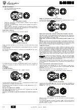 Preview for 10 page of LAMBORGHINI EL-DB EVO N 32 Instructions For Use, Installation And Maintenance