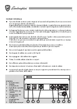 Preview for 3 page of LAMBORGHINI Inova E20 MC W TOP User Manual