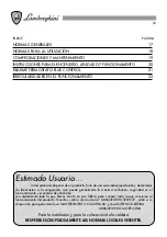 Preview for 16 page of LAMBORGHINI Inova E20 MC W TOP User Manual