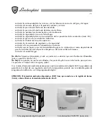 Preview for 71 page of LAMBORGHINI INOVA L 20 MC TOP - SCHEMA Installation And Maintenance Manual