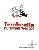 Preview for 2 page of Lambretta DL/Grand Prix 200 Instruction Booklet