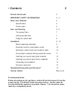 Preview for 2 page of Lamona HJA2180 Installation & Operating Instruction