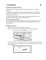 Preview for 10 page of Lamona HJA2180 Installation & Operating Instruction