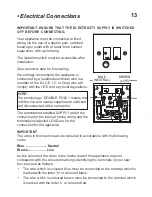 Preview for 13 page of Lamona HJA2180 Installation & Operating Instruction