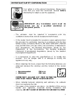 Preview for 4 page of Lamona HJA2480 Installation Manual