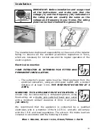 Preview for 14 page of Lamona HJA2480 Installation Manual