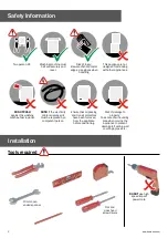 Preview for 2 page of Lamona LAM8702 Installation Instructions Manual