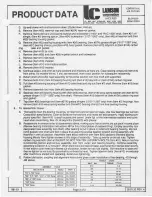 Preview for 3 page of Lamson 510 Service Instructions