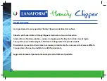 Preview for 36 page of Lanaform Handy Clipper Manual