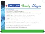 Preview for 80 page of Lanaform Handy Clipper Manual