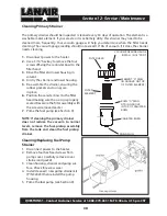 Preview for 44 page of Lanair XT Series Installation And Operating Instructions Manual